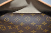 Authentic Louis Vuitton Monogram Deauville Hand Bag M47270 LV K7639