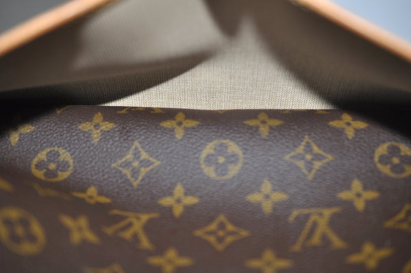 Authentic Louis Vuitton Monogram Deauville Hand Bag M47270 LV K7639