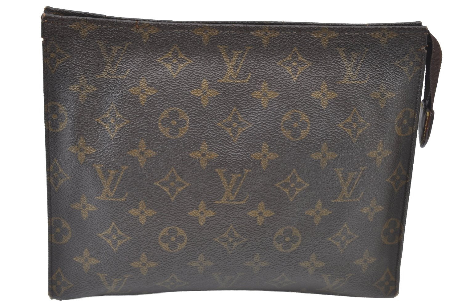 Auth Louis Vuitton Monogram Poche Toilette 26 M47542 Cosmetics Pouch Junk K7642