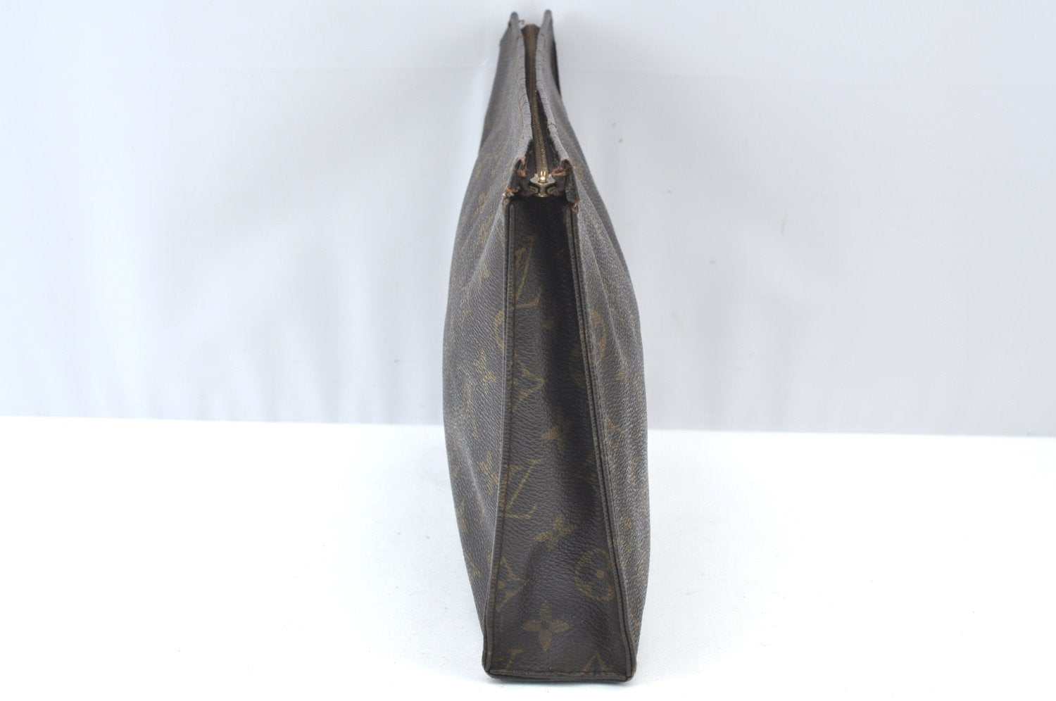 Auth Louis Vuitton Monogram Poche Toilette 26 M47542 Cosmetics Pouch Junk K7642