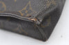 Auth Louis Vuitton Monogram Poche Toilette 26 M47542 Cosmetics Pouch Junk K7642