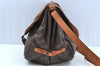 Authentic Louis Vuitton Monogram Saumur 35 Shoulder Cross Bag M42254 LV K7669