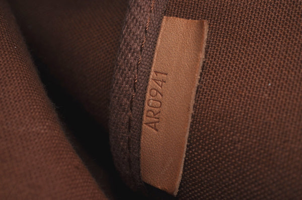 Authentic Louis Vuitton Monogram Saumur 35 Shoulder Cross Bag M42254 LV K7669