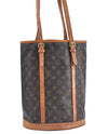 Authentic Louis Vuitton Monogram Bucket GM Shoulder Tote Bag M42236 LV K7672
