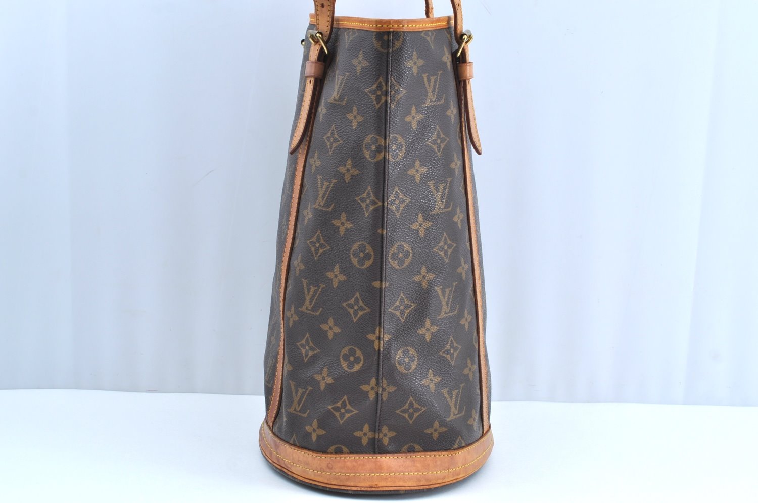 Authentic Louis Vuitton Monogram Bucket GM Shoulder Tote Bag M42236 LV K7672