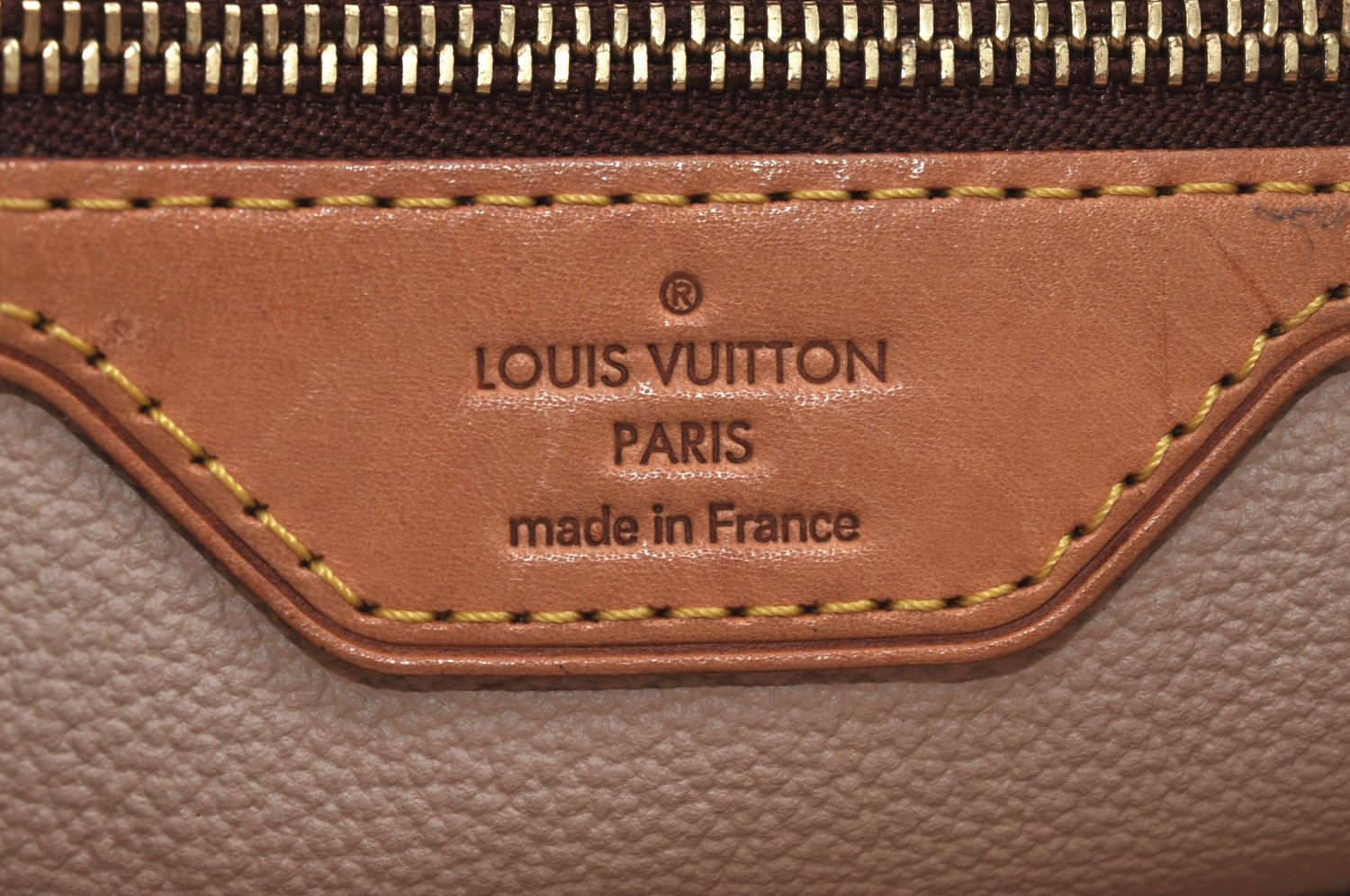 Authentic Louis Vuitton Monogram Bucket GM Shoulder Tote Bag M42236 LV K7672