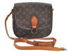Auth Louis Vuitton Monogram Saint Cloud GM M51242 Shoulder Cross Bag Junk K7674