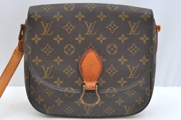 Auth Louis Vuitton Monogram Saint Cloud GM M51242 Shoulder Cross Bag Junk K7674