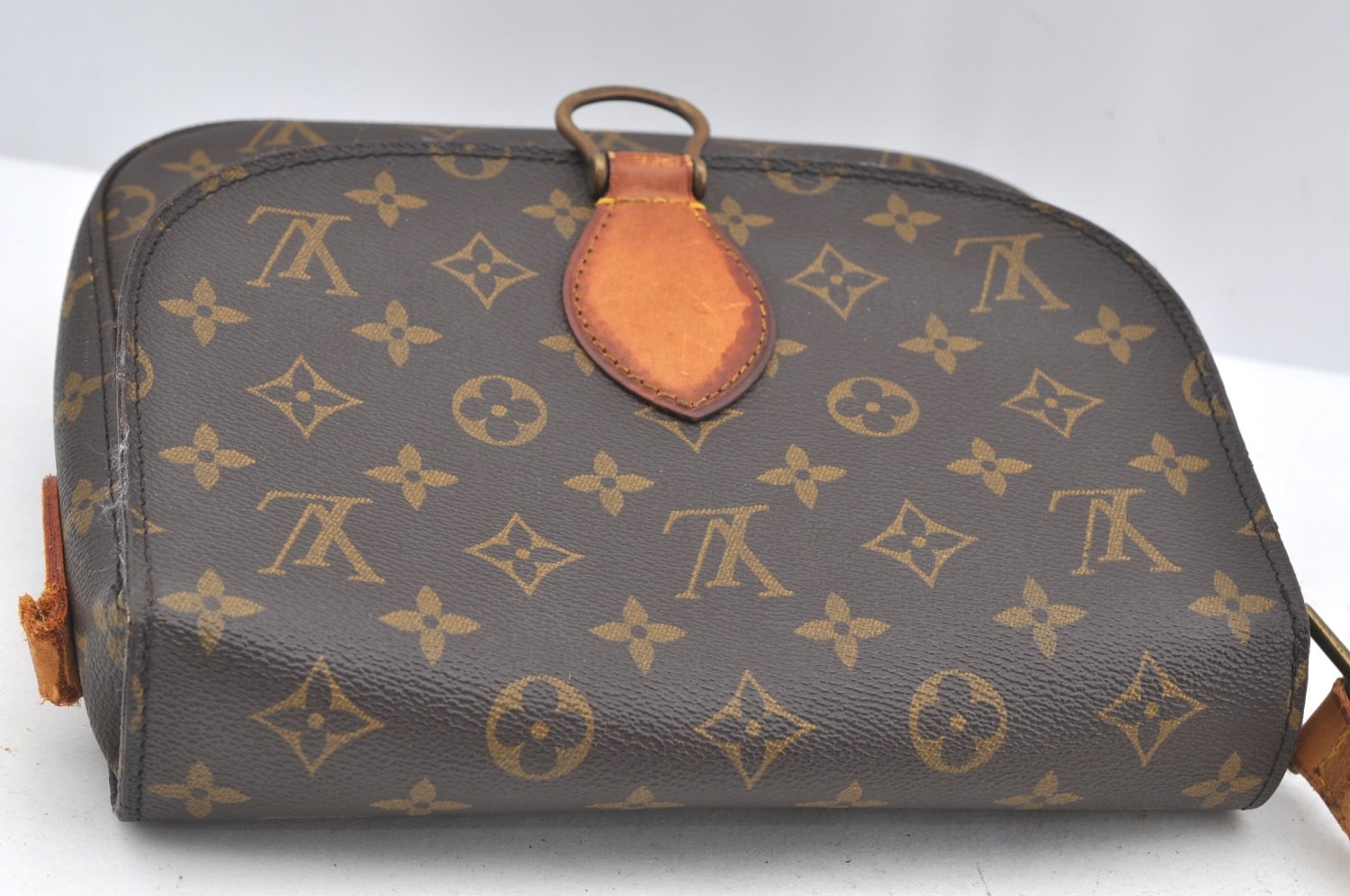 Auth Louis Vuitton Monogram Saint Cloud GM M51242 Shoulder Cross Bag Junk K7674