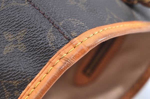 Authentic Louis Vuitton Monogram Bucket GM Shoulder Tote Bag M42236 LV K7675