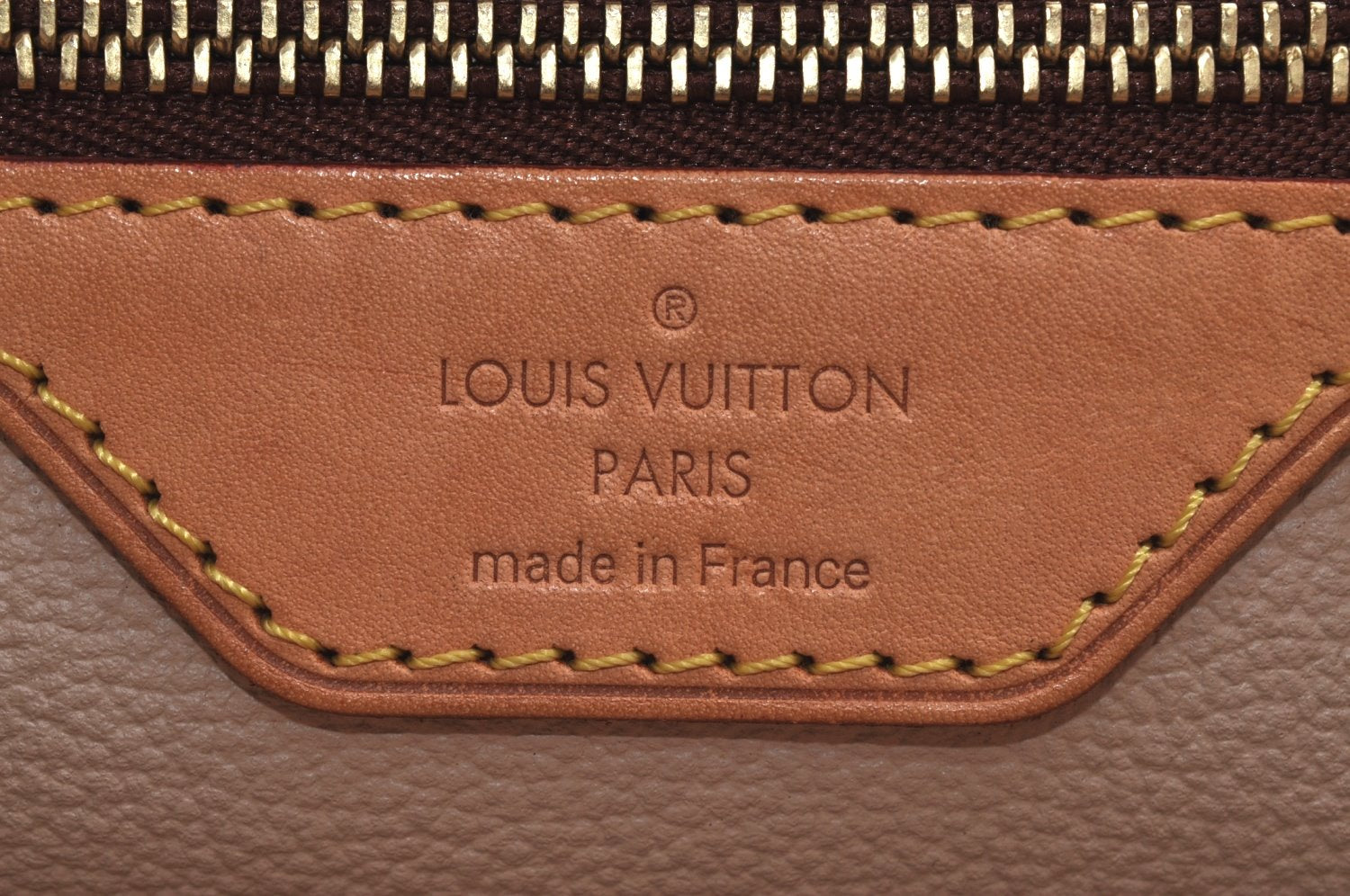 Authentic Louis Vuitton Monogram Bucket GM Shoulder Tote Bag M42236 LV K7675