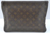 Auth Louis Vuitton Monogram Pochette Pliante Clutch Hand Bag Old Model LV K7681