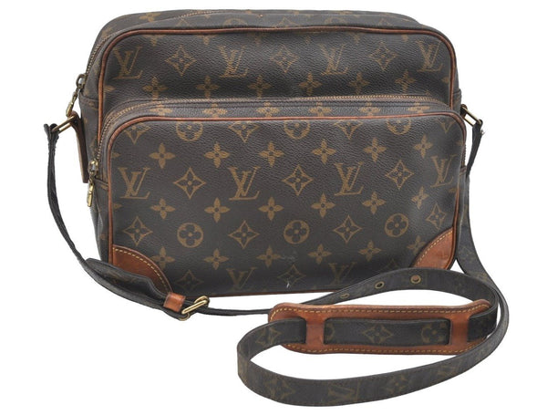 Authentic Louis Vuitton Monogram Nile Shoulder Cross Body Bag M45244 LV K7682