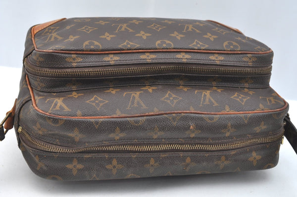 Authentic Louis Vuitton Monogram Nile Shoulder Cross Body Bag M45244 LV K7682