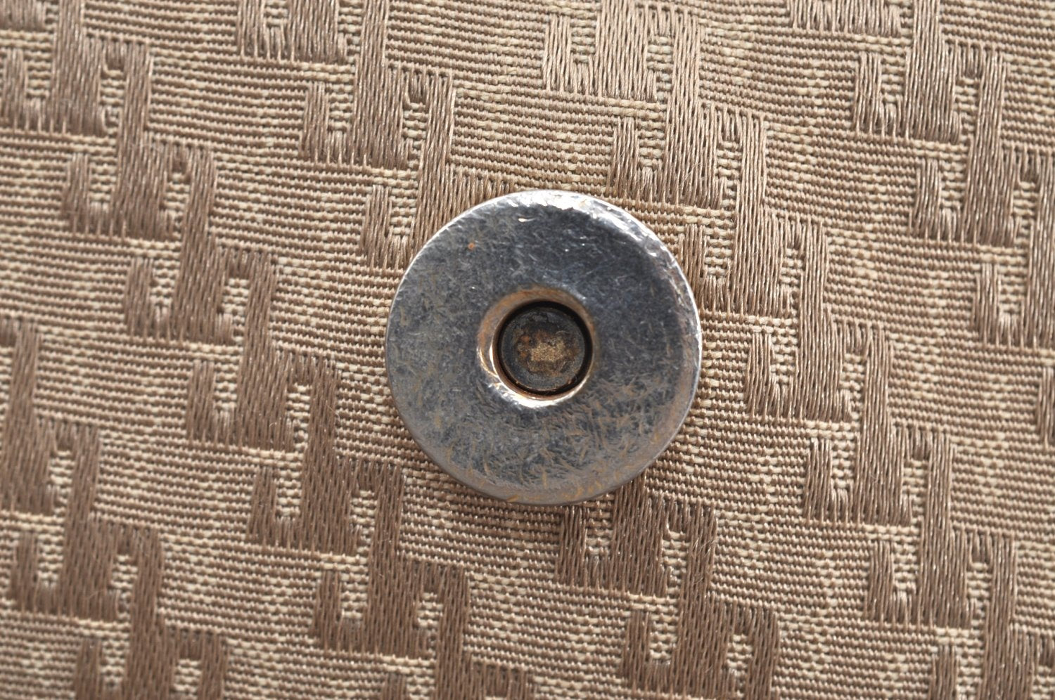 Authentic GUCCI Vintage Shoulder Cross Body Bag Purse Canvas Leather Beige K7685