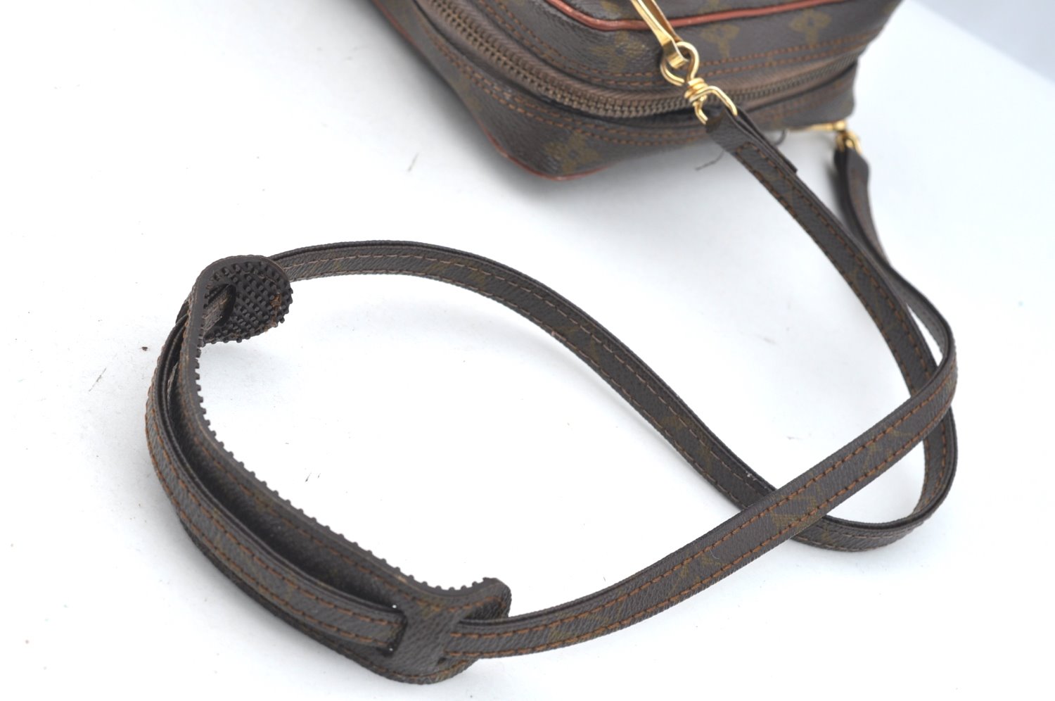 Authentic Louis Vuitton Monogram Amazone Shoulder Cross Bag Old Model Junk K7692