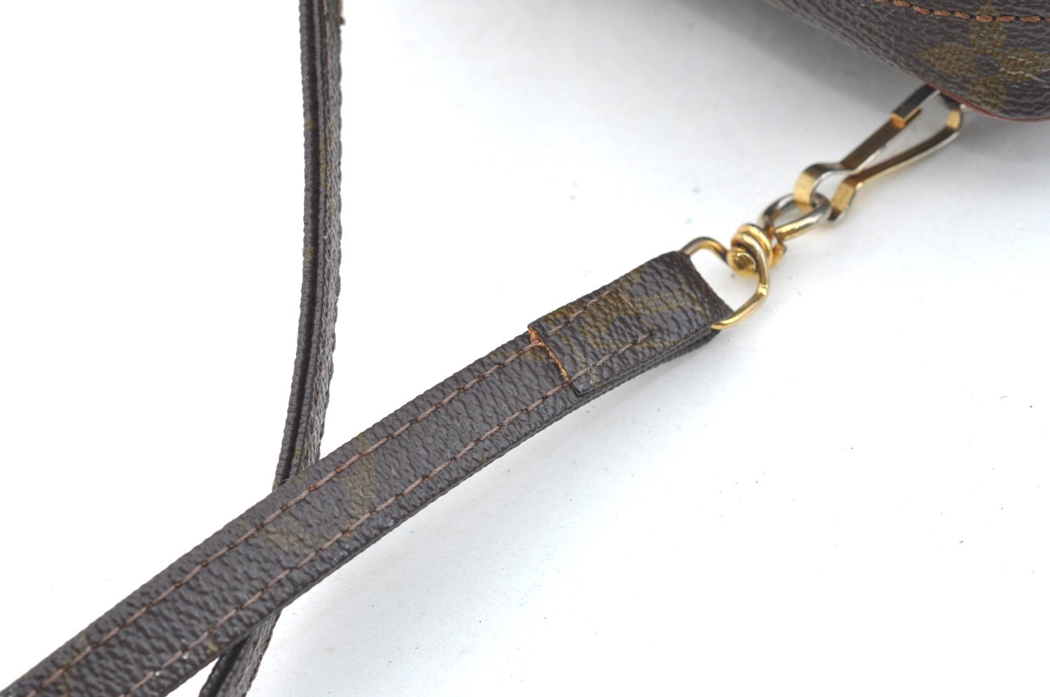 Authentic Louis Vuitton Monogram Amazone Shoulder Cross Bag Old Model Junk K7692