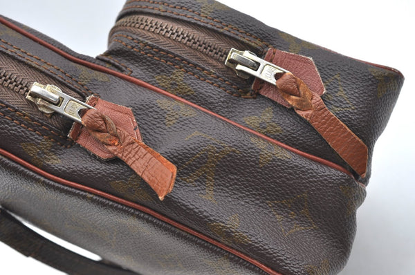 Authentic Louis Vuitton Monogram Amazone Shoulder Cross Bag Old Model Junk K7692