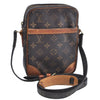 Auth Louis Vuitton Monogram Danube Shoulder Cross Body Bag M45266 LV Junk K7694