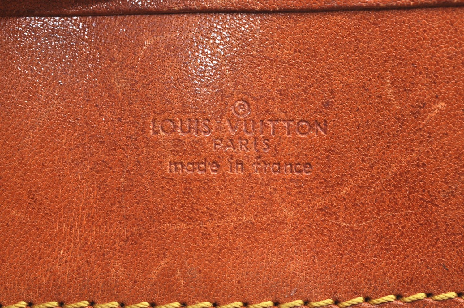 Authentic Louis Vuitton Monogram Bucket PM Shoulder Tote Bag Old Model LV K7698