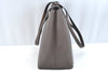 Authentic GUCCI Vintage Shoulder Tote Bag Leather Purse Brown K7699
