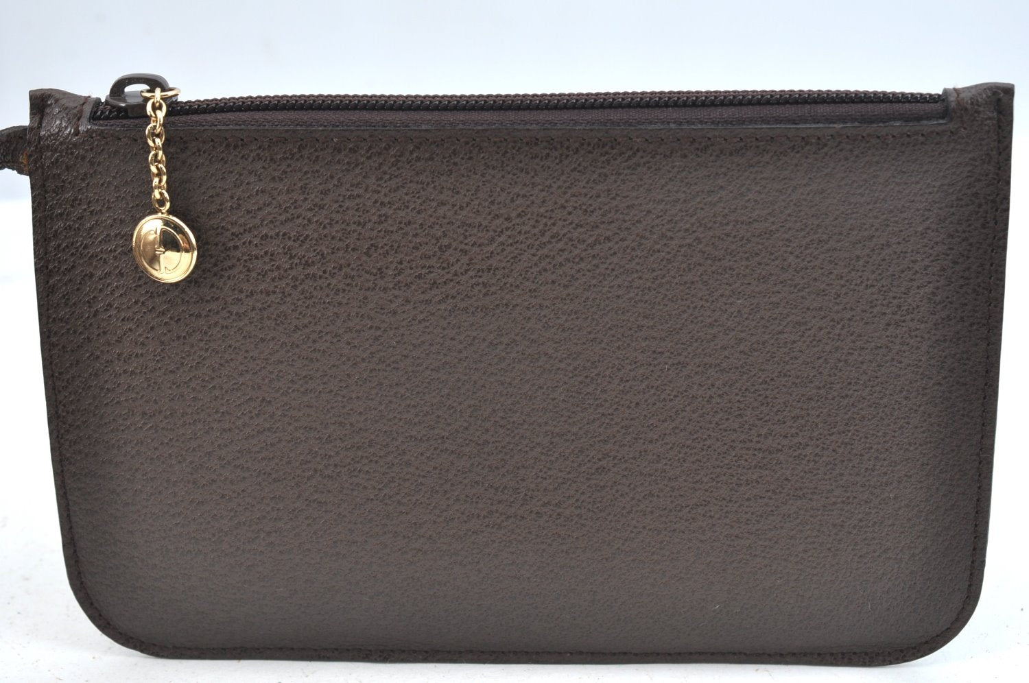 Authentic GUCCI Vintage Shoulder Tote Bag Leather Purse Brown K7699