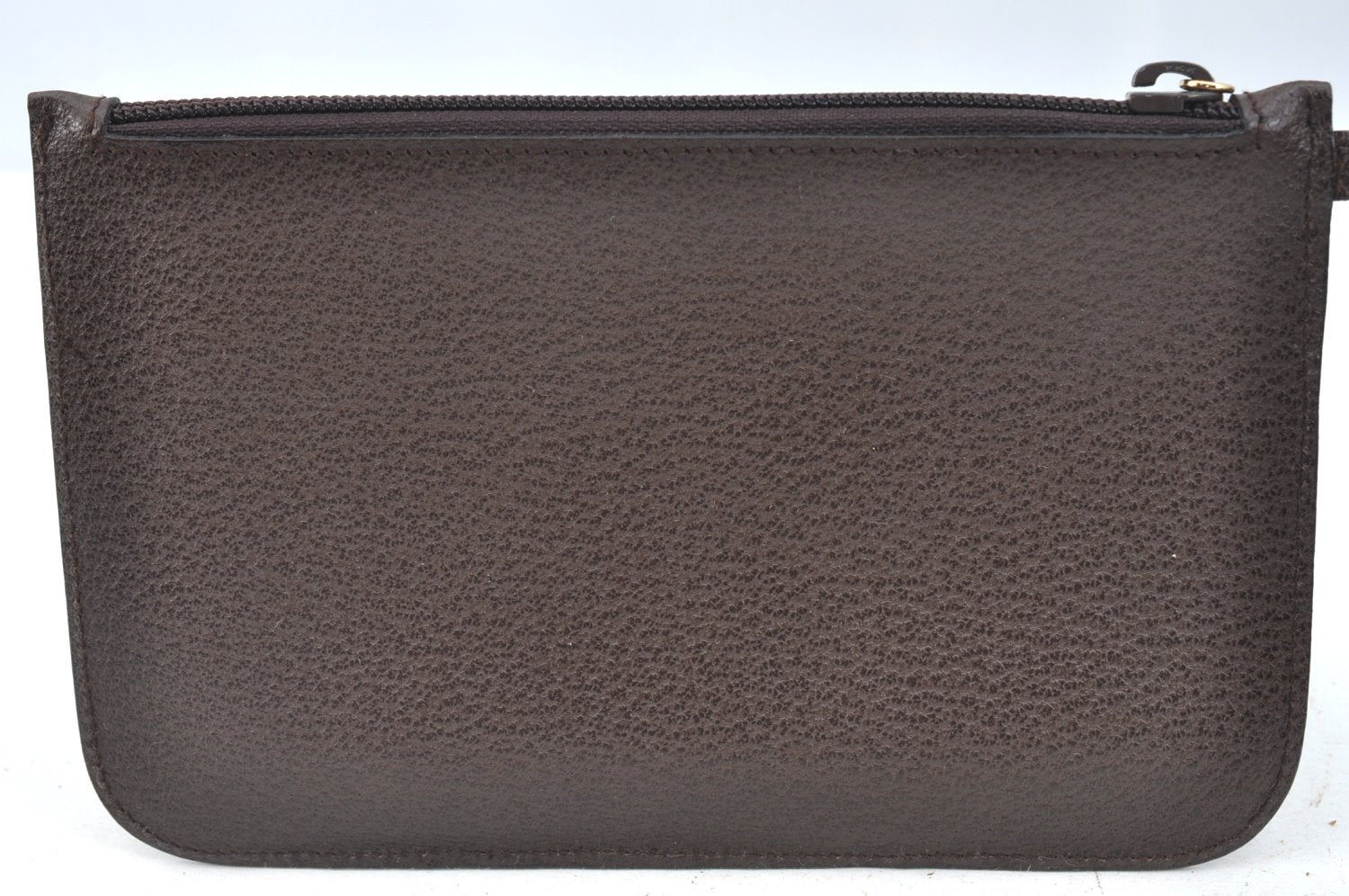 Authentic GUCCI Vintage Shoulder Tote Bag Leather Purse Brown K7699