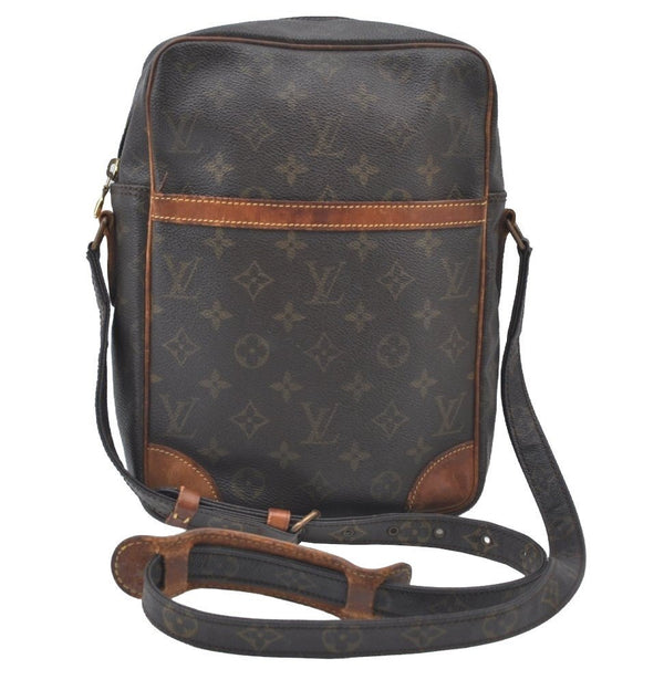 Authentic Louis Vuitton Monogram Danube GM Shoulder Cross Bag M45262 LV K7704