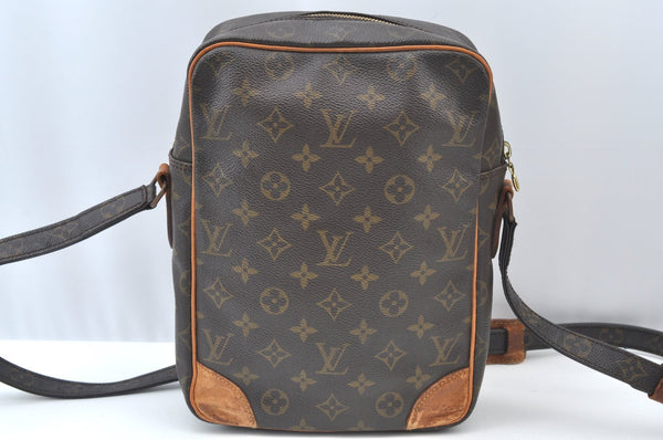 Authentic Louis Vuitton Monogram Danube GM Shoulder Cross Bag M45262 LV K7704