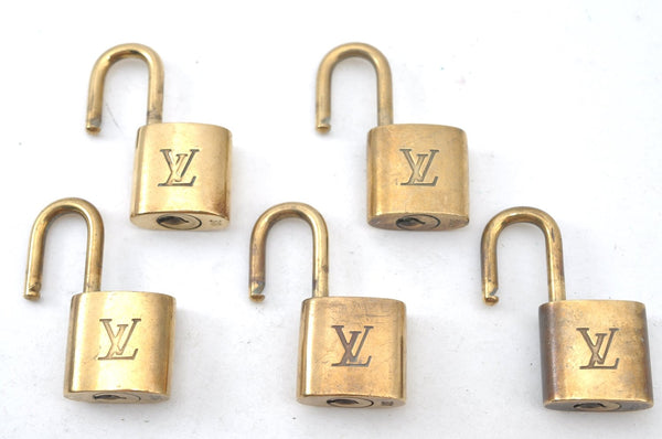 Authentic Louis Vuitton Padlock Gold 10Set LV K7706