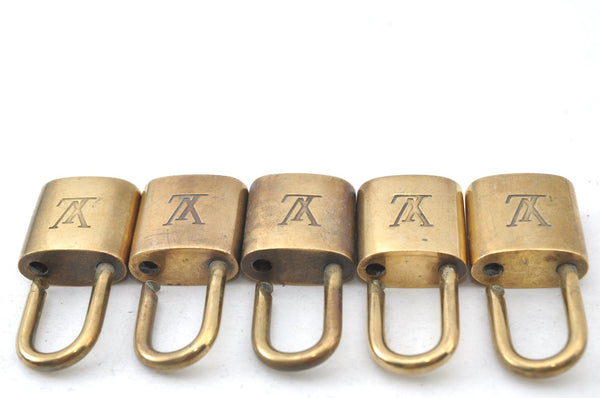 Authentic Louis Vuitton Padlock Gold 10Set LV K7706