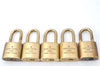 Authentic Louis Vuitton Padlock Gold 10Set LV K7707