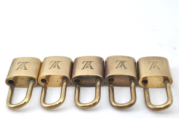 Authentic Louis Vuitton Padlock Gold 10Set LV K7707