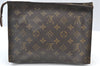 Auth Louis Vuitton Monogram Poche Toilette 26 Cosmetics Pouch Old Model LV K7712