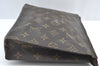 Auth Louis Vuitton Monogram Poche Toilette 26 Cosmetics Pouch Old Model LV K7712