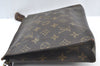 Auth Louis Vuitton Monogram Poche Toilette 26 Cosmetics Pouch Old Model LV K7712
