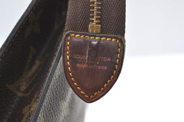 Auth Louis Vuitton Monogram Poche Toilette 26 Cosmetics Pouch Old Model LV K7712