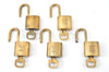 Authentic Louis Vuitton Padlock & Keys 10Set LV K7725