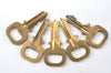 Authentic Louis Vuitton Padlock & Keys 10Set LV K7725