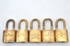 Authentic Louis Vuitton Padlock Gold 10Set LV K7726