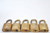 Authentic Louis Vuitton Padlock Gold 10Set LV K7726