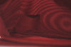 Authentic CHANEL Caviar Skin CC Logo Long Wallet Purse Red White 2Set K7730