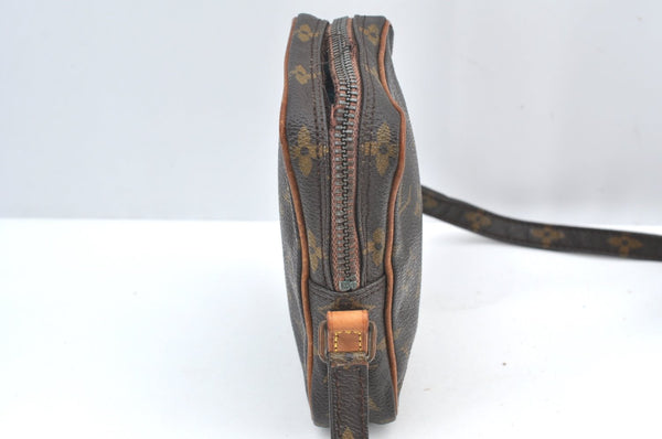 Auth Louis Vuitton Monogram Mini Poche Danube Shoulder Cross Bag M45268 LV K7737