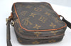 Auth Louis Vuitton Monogram Mini Poche Danube Shoulder Cross Bag M45268 LV K7737