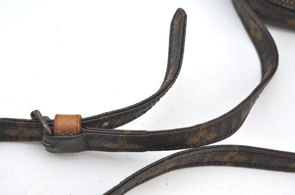 Auth Louis Vuitton Monogram Mini Poche Danube Shoulder Cross Bag M45268 LV K7737