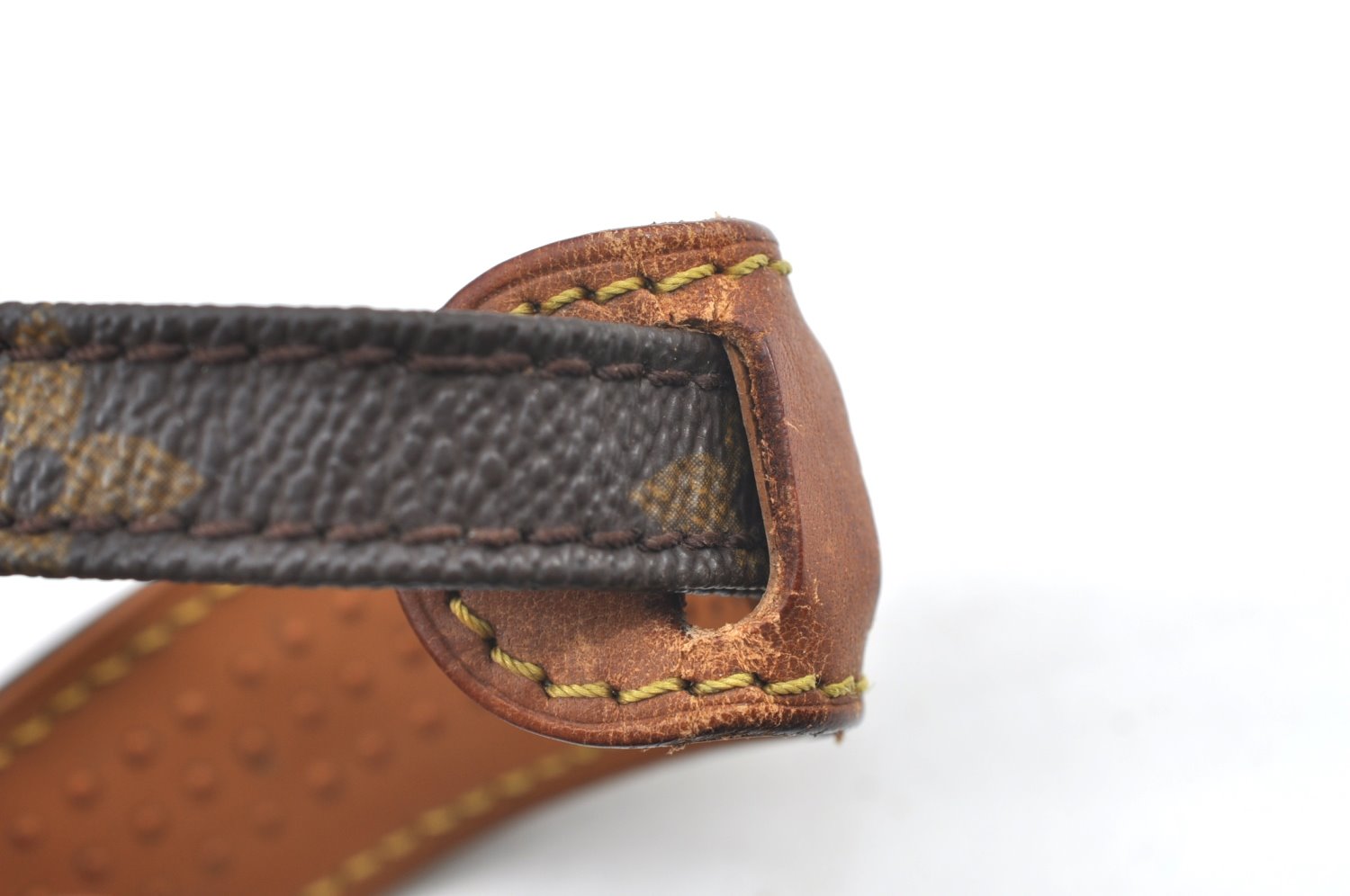 Auth Louis Vuitton Monogram Mini Poche Danube Shoulder Cross Bag M45268 LV K7737