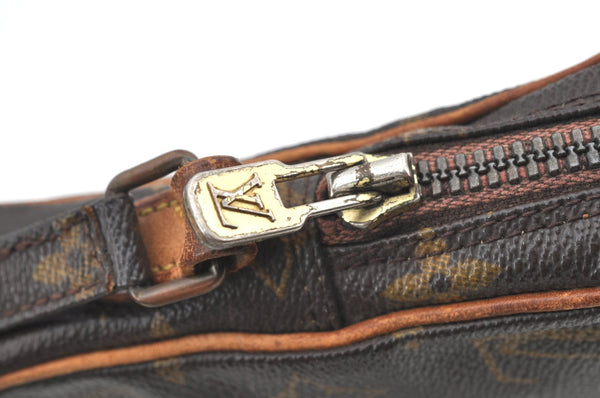 Auth Louis Vuitton Monogram Mini Poche Danube Shoulder Cross Bag M45268 LV K7737