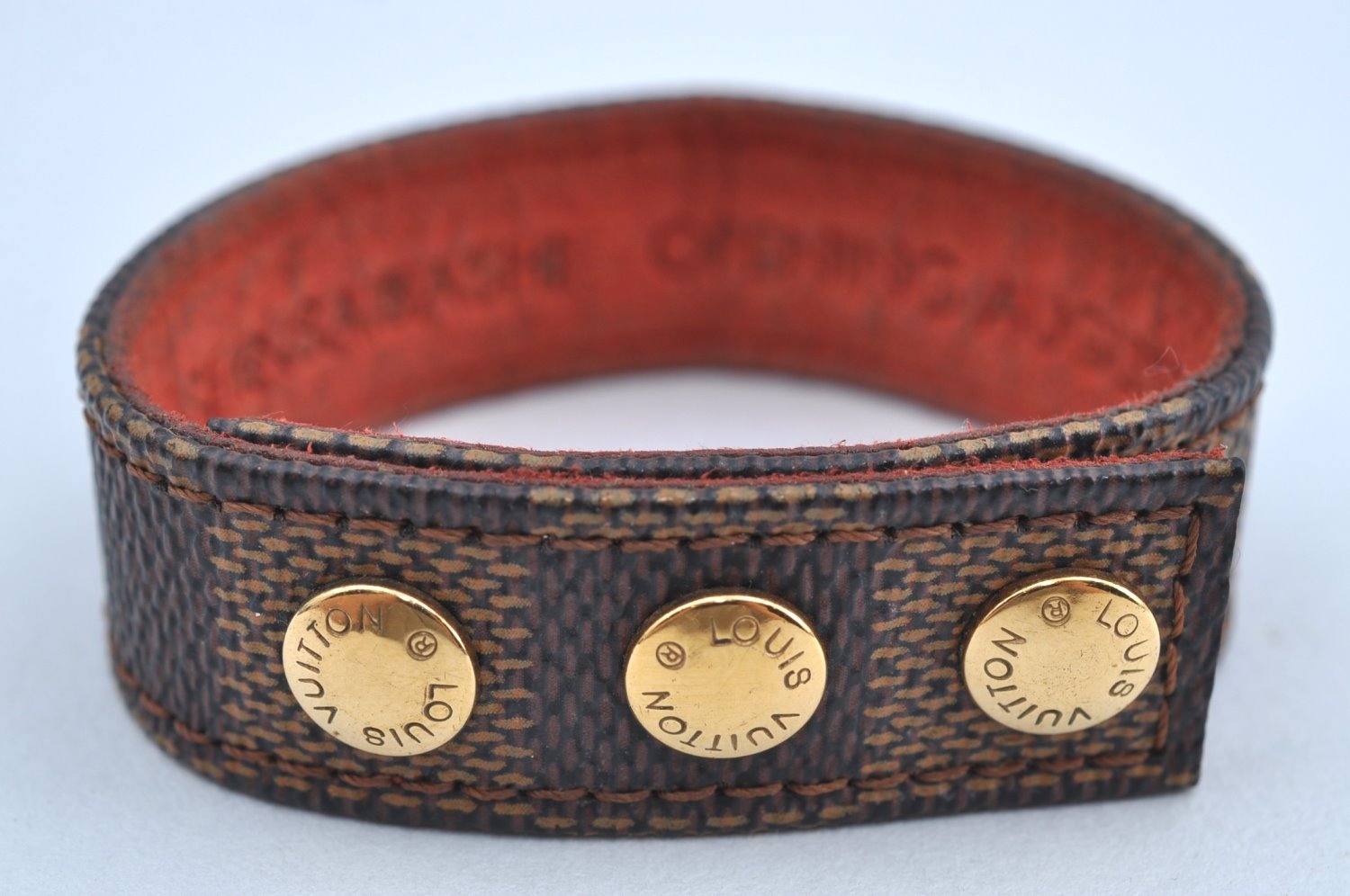 Authentic Louis Vuitton Damier Bracelet Osaka Shinsaibashi Open Novelty LV K7740