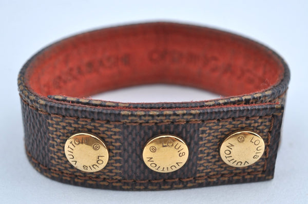 Authentic Louis Vuitton Damier Bracelet Osaka Shinsaibashi Open Novelty LV K7740