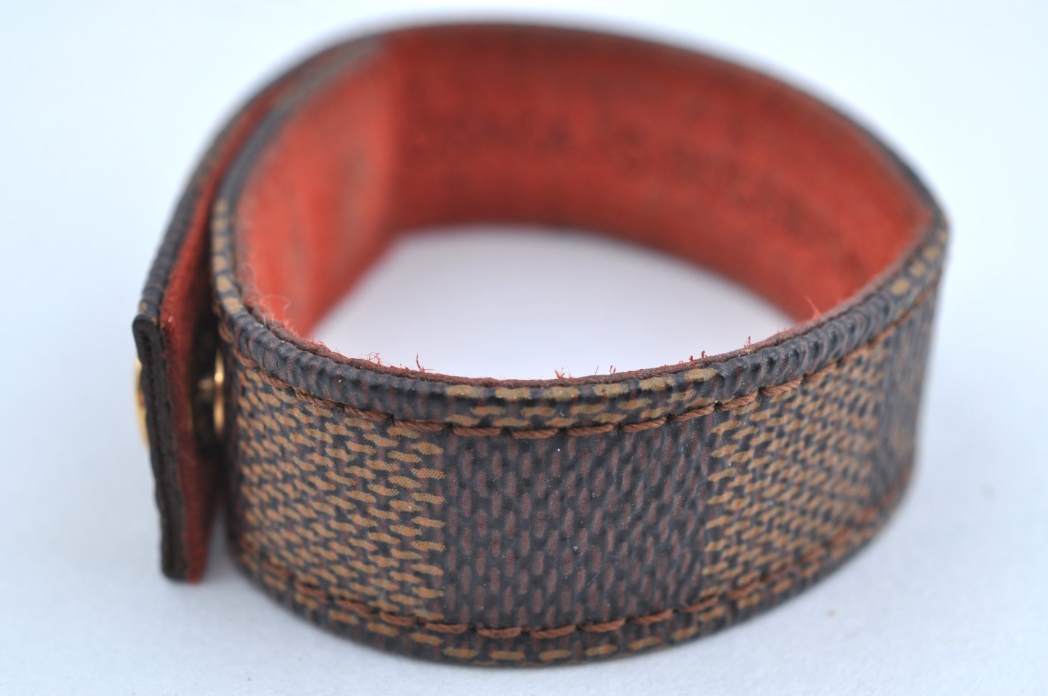Authentic Louis Vuitton Damier Bracelet Osaka Shinsaibashi Open Novelty LV K7740